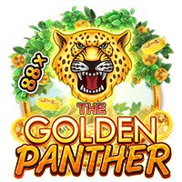 Golden Panther স্লট গেমের প্যান্থার থিমের বর্গাকার আইকন